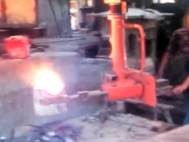 Aangepaste casting robotarm is beschikbaar